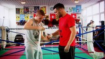 Entraînement de Boxe pour Andy Delort avec Maxime Beaussire