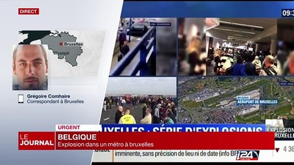 "On entend des sirènes partout dans Bruxelles", Correspondant i24News à Bruxelles