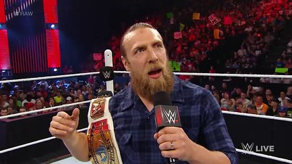 Daniel Bryan discusses his future- Raw, May 11, 2015