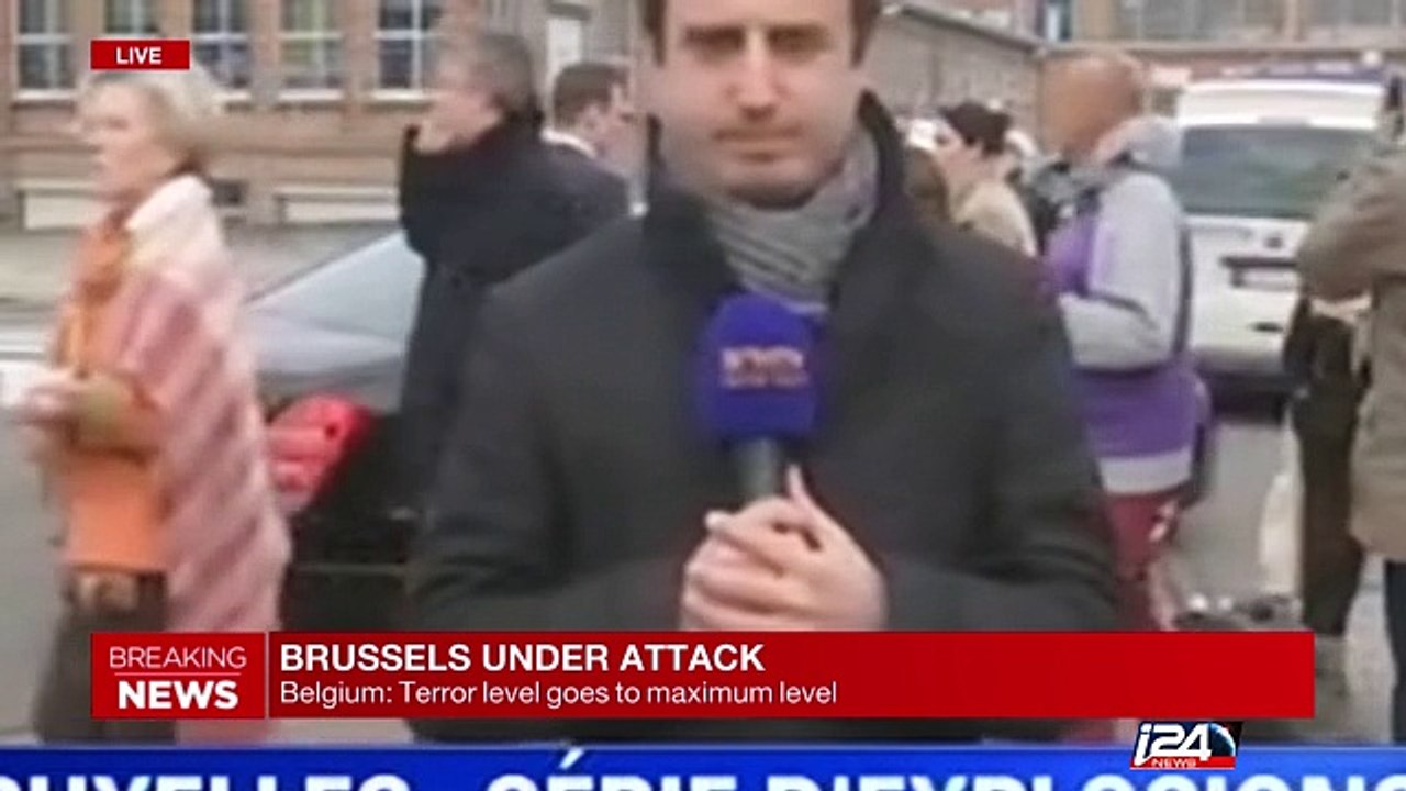 Eyewitness from airport explosion