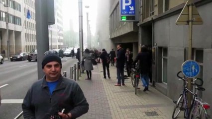 Les images après les explosions dans le métro de Bruxelles