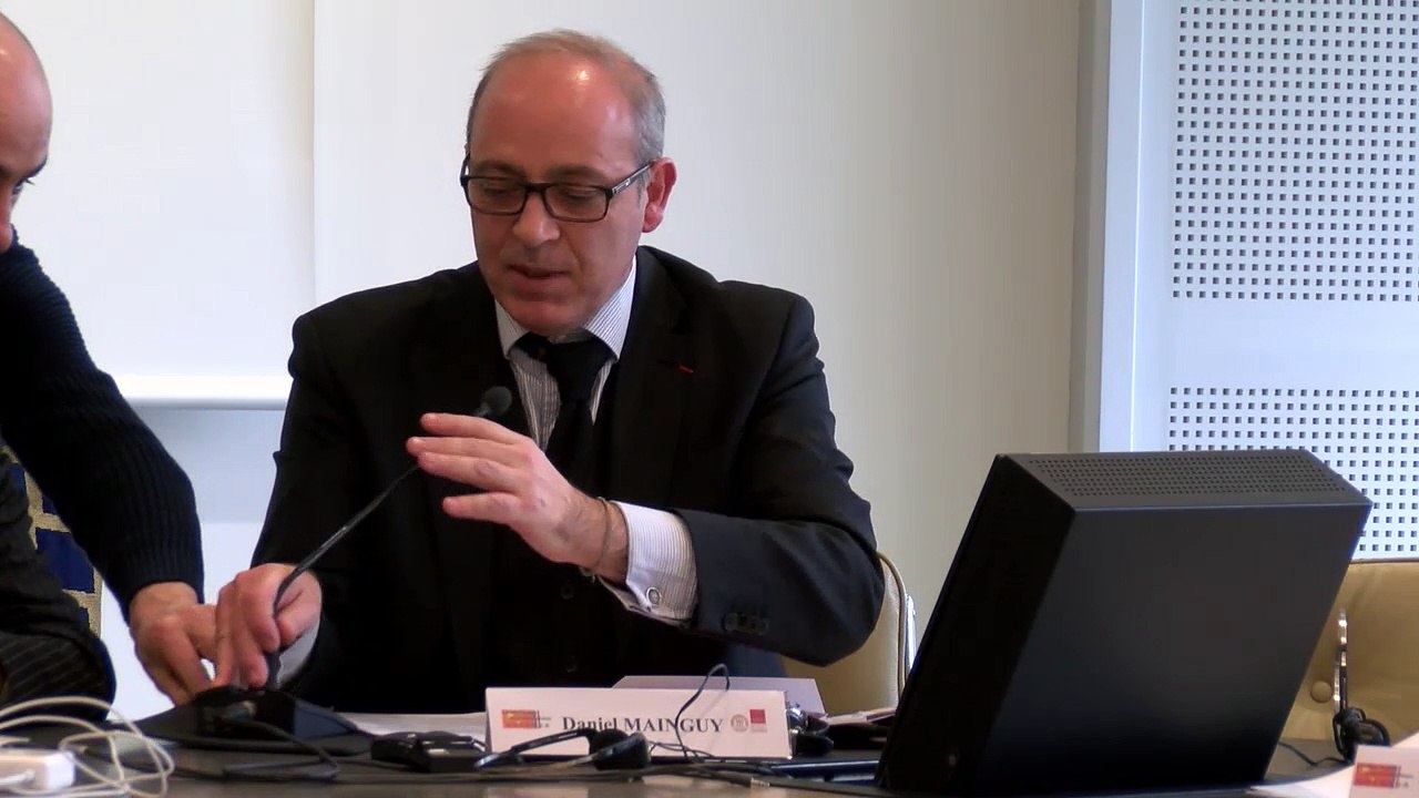 "La marche vers le code civil chinois" - 04 -" Le projet français de réforme du droit des contrats", Daniel MAINGUY - Professeur, Université de Montpellier.