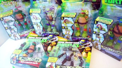 Teenage Mutant Ninja Turtles TMNT Mutations by Playmates - Nickelodeon - 니켈로디언 �