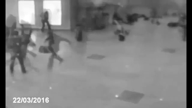 BREAKING: Zaventem Brussels Airport Blast CCTV Video