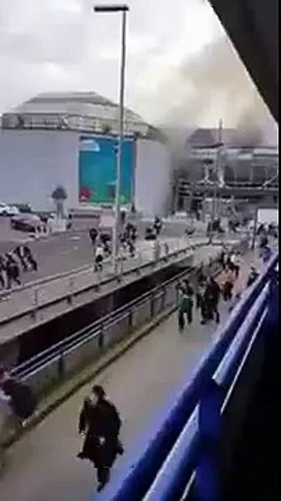 Bomb attack in Belgium Brussels Airport