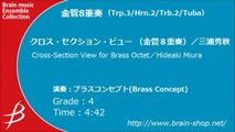 【金管8重奏】 クロス・セクション・ビュー／Cross-Section View for Brass Octet／三浦秀秋／Hideaki Miura
