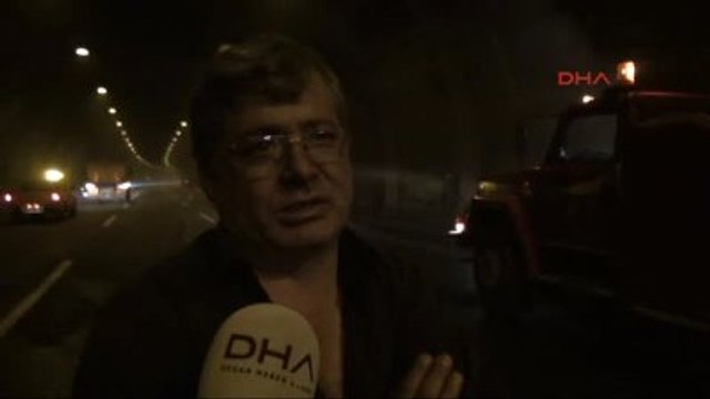 Bolu Tır Yangını Nedeniyle Bolu Dağı Tüneli Tek Yönlü Ulaşıma Kapandı Ek