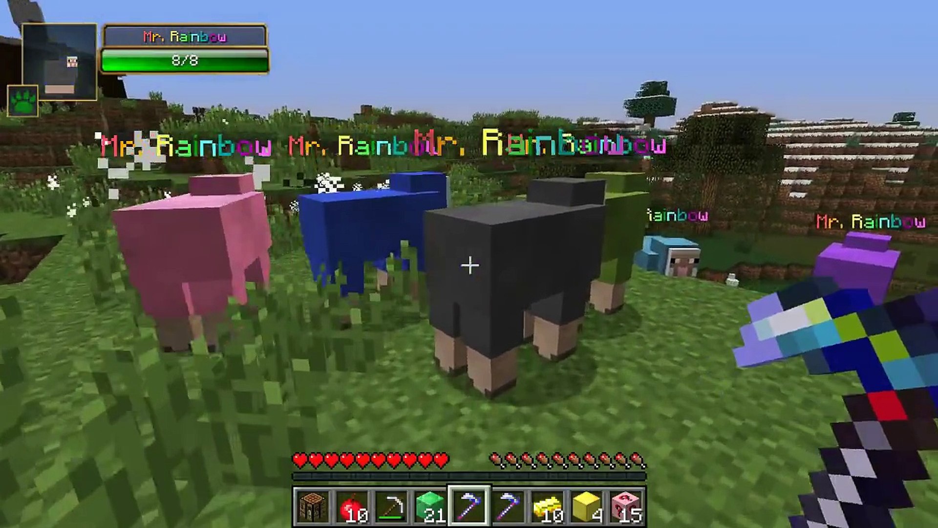 ⁣Minecraft: JEN THE KILLER CHALLENGE GAMES Lucky Block Mod Modded Mini Game