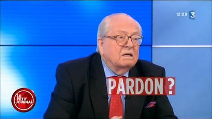 Jean-Marie Le Pen moqué dans Le Petit Journal