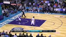 Tim Duncan And-One - Spurs vs Hornets - March 21, 2016 - NBA 2015-16 Season