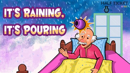 It's Raining It's Pouring | Nursery Rhymes For Children