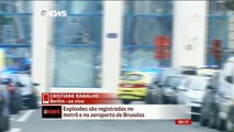 Explosões são registradas em Bruxelas