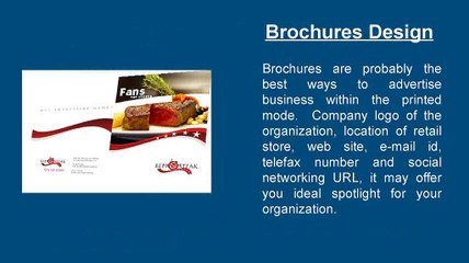 What a Brochure Design Company Can Offer You