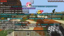 PELEA DE ARCOS¡¡ con Superlana123 Minecraft pe