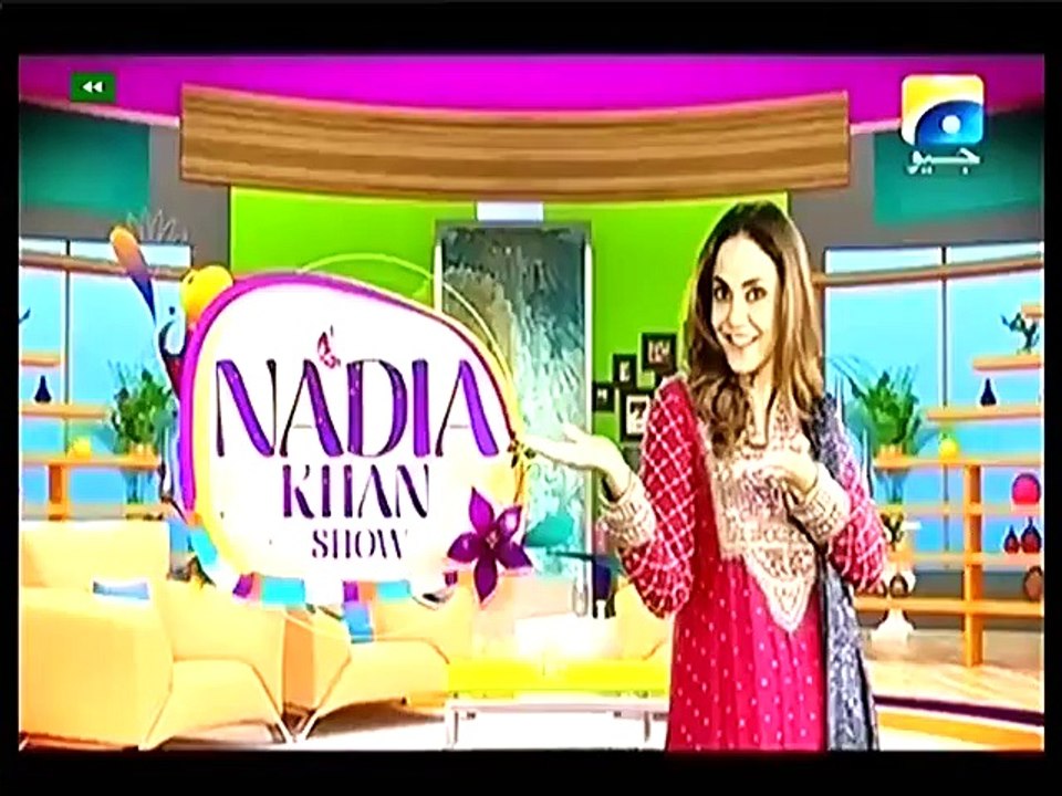 Nadia Khan Show - 22 March 2016 Part 2 - Makeup Tips By Fiza Ali