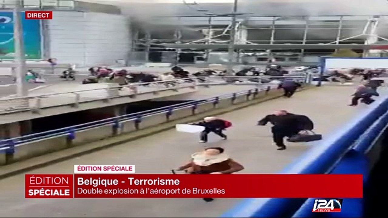 Des cris en arabe entendus avec les explosions