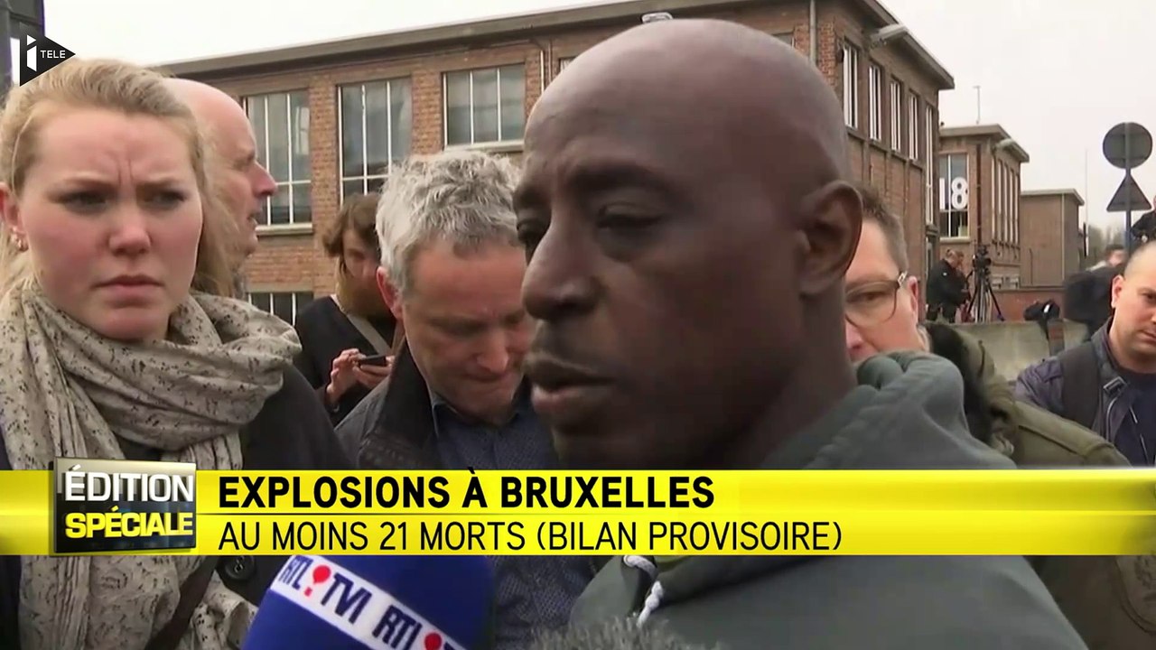 Bruxelles : "Nous avons entendu deux énormes explosions", selon un témoin présent à l'aéroport