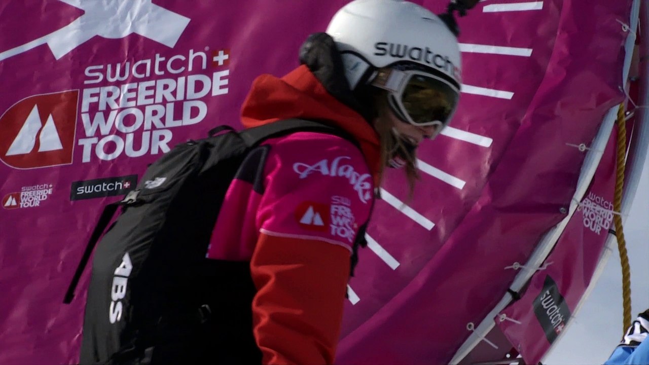 Freeride World Tour 2016 : Anne-Flore Marxer domine les pentes d'Alaska