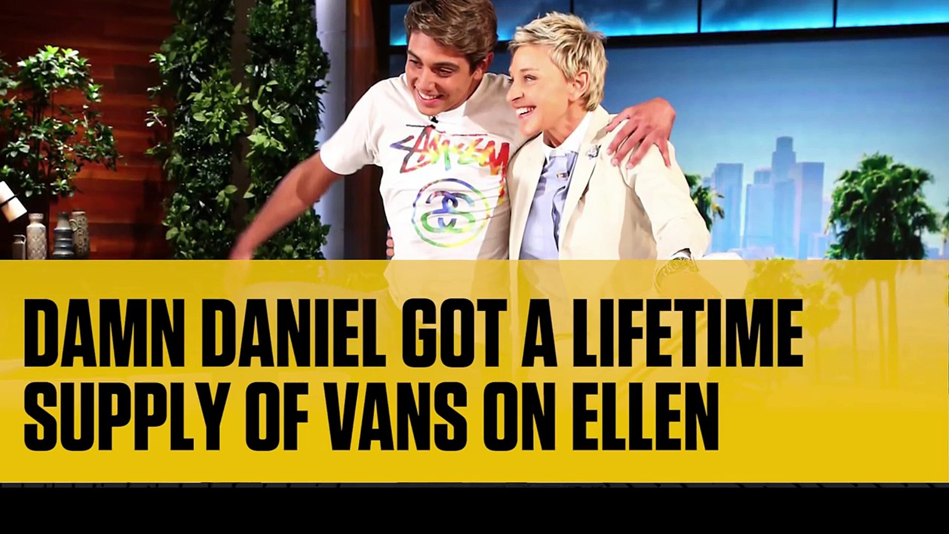 damn daniel lifetime supply of vans