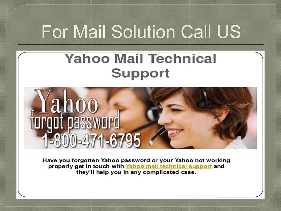 Yahoo Technical Support from Email Support Number