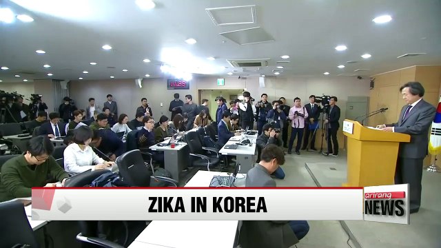 Korea confirms first Zika infection