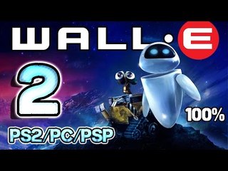 Wall-E Walkthrough Part 2 - 100% (PS2, PSP, PC) Level 3 & 4 ~ Home Sweet Home & Work Day