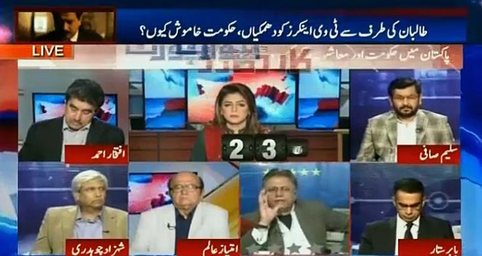 Hassan Nisar Discussing Democracy in Pakistan....