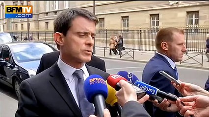 Explosions à Bruxelles "Nous subissons en Europe des actes de guerre", déclare Manuel Valls