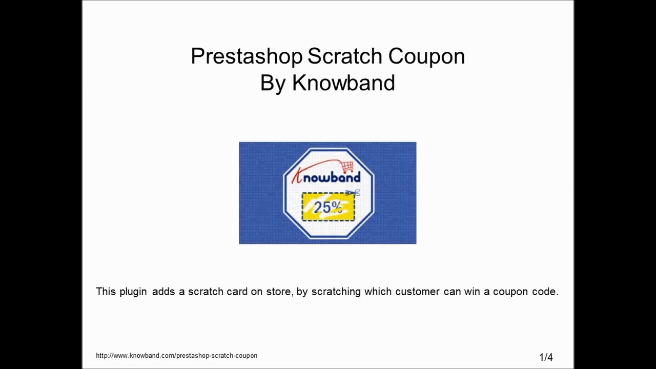 Prestashop Scratch Coupon By Knowband