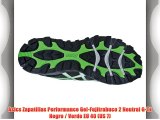 Asics Zapatillas Performance Gel-Fujitrabuco 2 Neutral G-Tx Negro / Verde EU 40 (US 7)