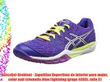 AsicsGel-fireblast - Zapatillas Deportivas de interior para mujer color azul (clematis blue/lightning/grape