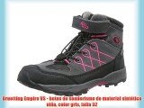 Bruetting Empire VS - botas de senderismo de material sintético niña color gris talla 32