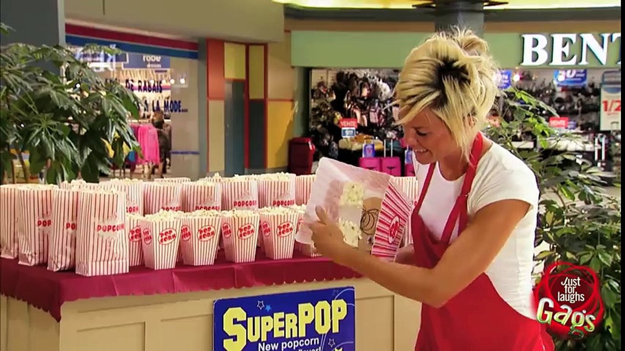 Jumping Popcorn Gag!!