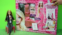 Barbie Leticia Be a real Fashion Designer Fazendo Vestidos da Barbie Portugues Completo