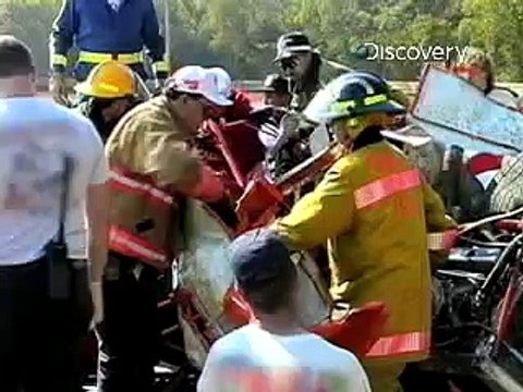 Destroyed in Seconds Stock Car Crash