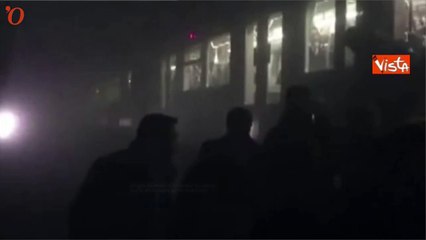 Download Video: Attentats Bruxellss - Les images à l’intérieur du métro de Bruxelles quelques minutes après l’explosion