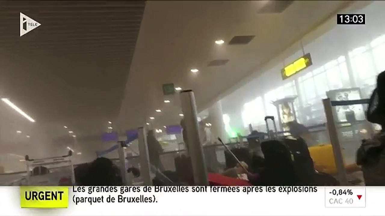 *CHOC* Résultat de l'explosion à l'aéroport de Bruxelles suite à l'attentat