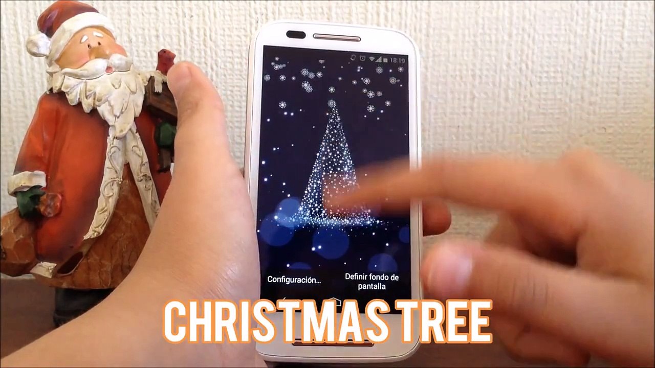 Los Mejores Fondos de Pantalla Animados de Navidad para Android