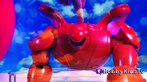 Mega GIANT Play-Doh BAYMAX FLYING Surprise Egg Head! Big Hero 6, Disney Cars, HobbyKidsTV