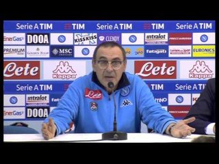 Napoli-Genoa 3-1 - Sarri: "Torino-Juve? Mi incazzo domani!" (20.03.16)