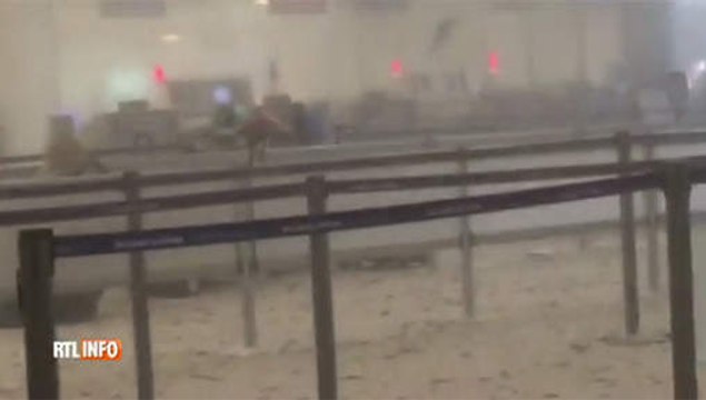 Attentat à Bruxelles - Belgique: Au Moment de l'EXPLOSION de la Bombe à l'aéroport | Belgium attack