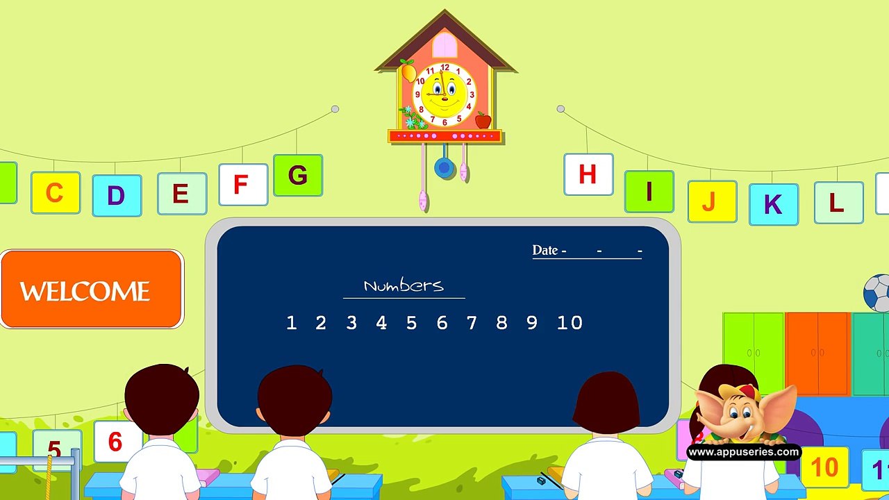 Hickory Dickory Dock Nursery Rhyme With Lyrics - Cartoon Animation Rhymes & Songs for Chil