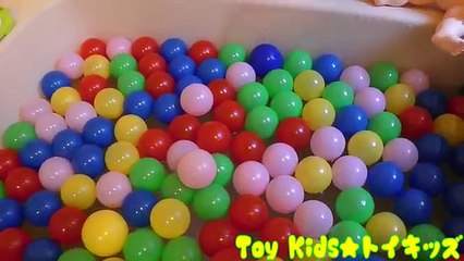 ぽぽちゃん おもちゃアニメ お風呂で水てっぽう❤水遊び Toy Kids トイキッズ animation anpanman Baby Doll Popochan