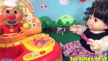 ぽぽちゃん おもちゃアニメ メルちゃんの為にお料理❤キッチン Toy Kids トイキッズ animation anpanman Baby Doll Popochan