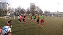 Entrainement U13féminine mercredi 16 mars 2016