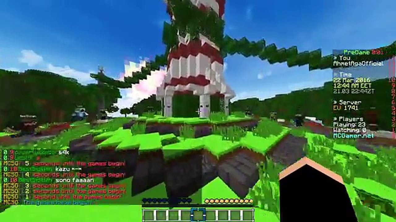 ULTRA MEGA FPS AHMET AGA PVP TEXTURE PACK (Türkçe Minecraft Hunger Games - #171) (Trend Videos)