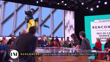 Rencontre : Qui se cache derrière le Spiderman français ? - La Nouvelle Edition du 22/03 - CANAL+