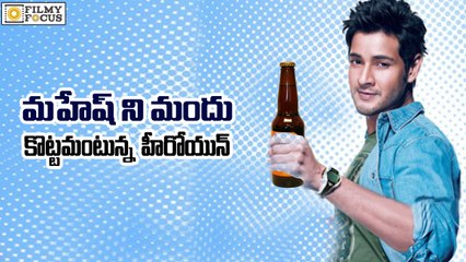 Top Heroine wants to Liquor Partly with Mahesh Babu - Filmyfocus.com