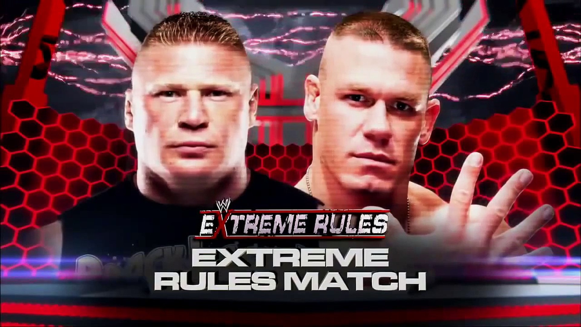 WWE Extreme Rules 2012 ► Brock Lesnar vs John Cena [OFFICIAL PROMO HD], image size:1920x1080