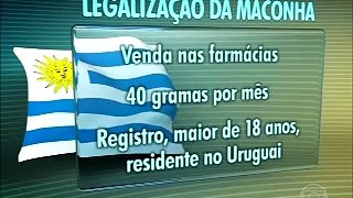Deputados aprovam a legalização da maconha no Uruguai